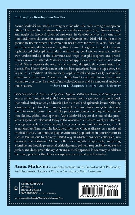 Produktbild: Global Development, Ethics, and Epistemic Injustice