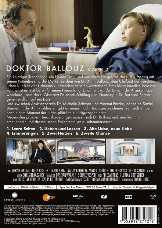Produktbild: Doktor Ballouz - Staffel 2 [2 DVDs]
