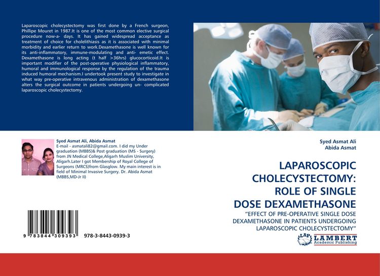 Produktbild: LAPAROSCOPIC CHOLECYSTECTOMY: ROLE OF SINGLE DOSE DEXAMETHASONE