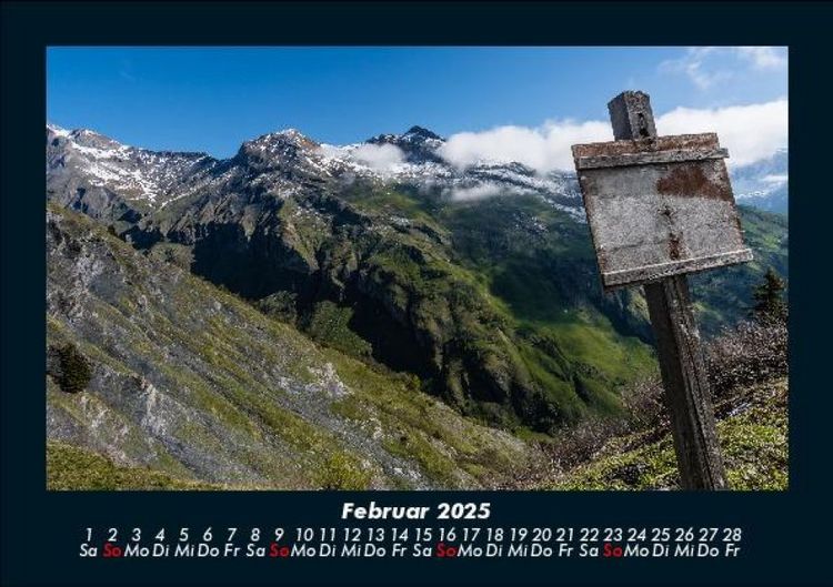 Produktbild: Wanderlust 2025 Fotokalender DIN A5