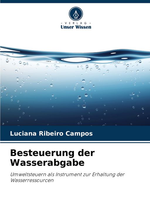 Produktbild: Besteuerung der Wasserabgabe