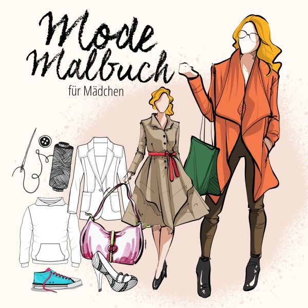 Produktbild: Mode Malbuch f&uuml;r M&auml;dchen