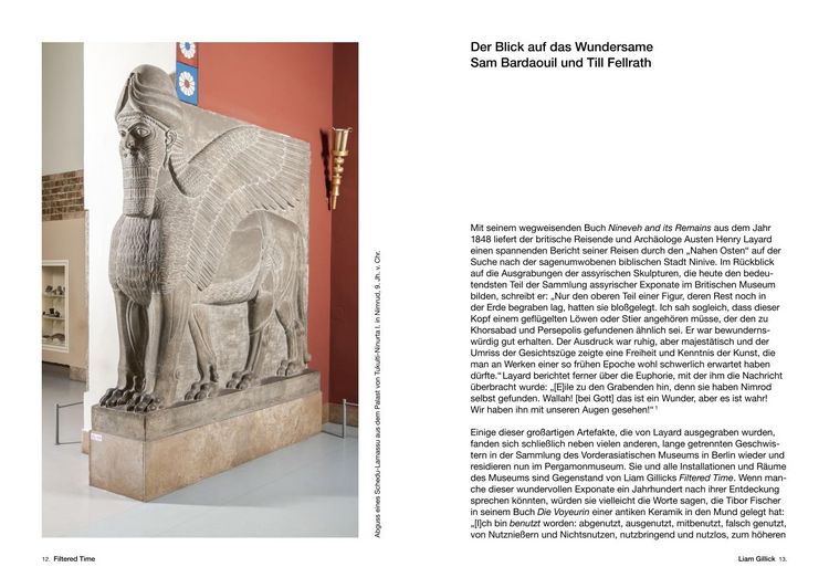 Produktbild: Liam Gillick &ndash; Filtered Time. Reflexionen &uuml;ber das Pergamonmuseum