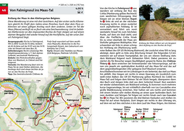 Produktbild: ROTHER Wanderf&uuml;hrer Belgien: Ardennen und Hohes Venn. 50 Touren durch Bergland, Flusst&auml;ler und Moore