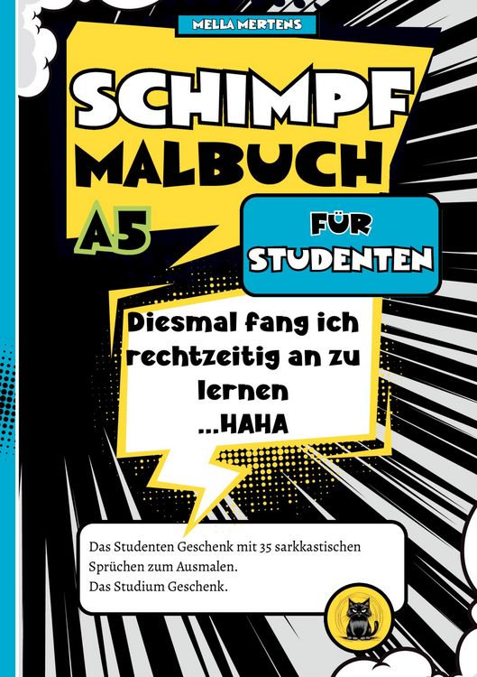 Produktbild: Schimpfmalbuch f&uuml;r Studenten
