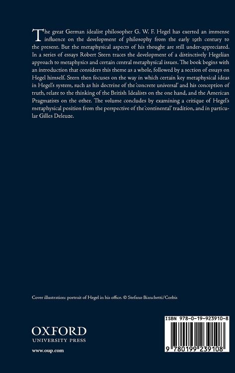 Produktbild: Hegelian Metaphysics