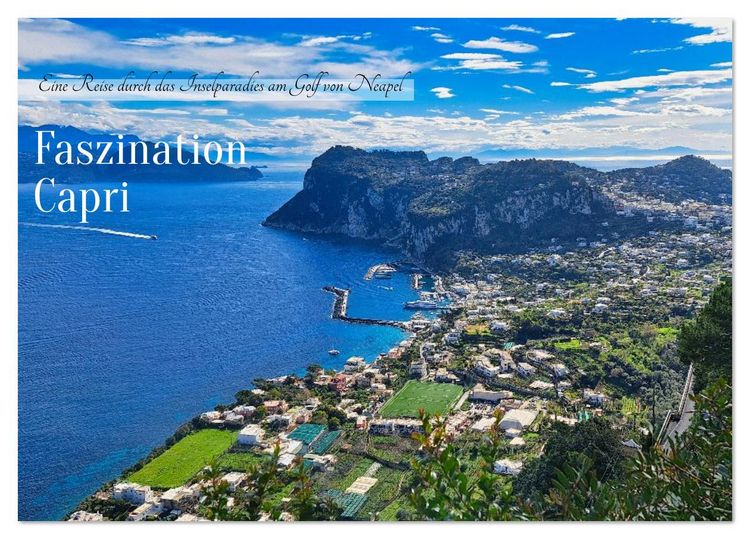 Produktbild: Faszinierendes Capri (Tischkalender 2026 DIN A5 quer), CALVENDO Monatskalender
