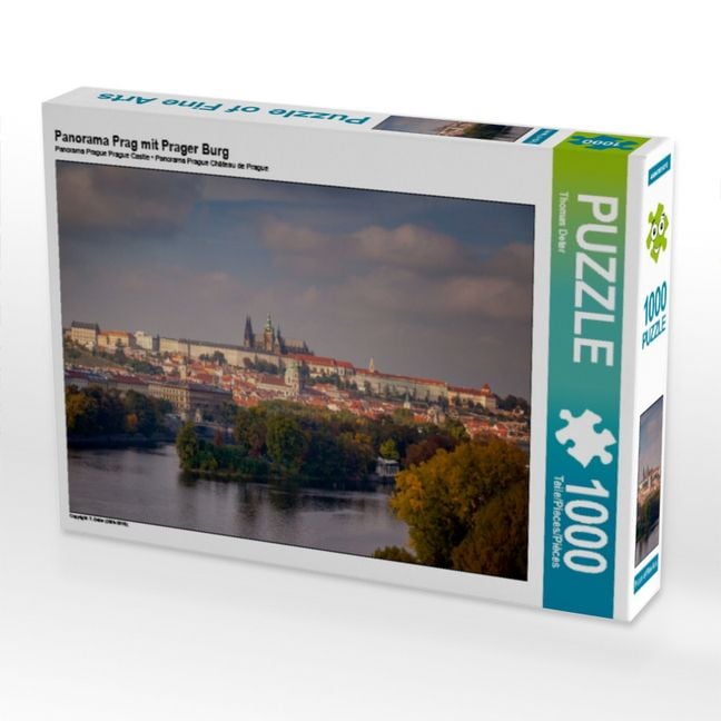 Produktbild: Panorama Prag mit Prager Burg (Puzzle)