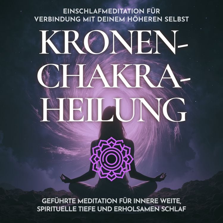 Produktbild: Einschlafmeditation f&uuml;r Verbindung mit deinem h&ouml;heren Selbst - Kronenchakra-Heilung