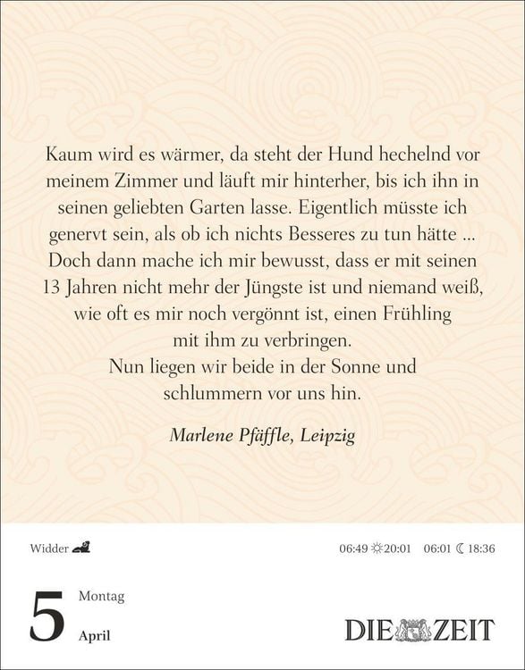 Produktbild: Was mein Leben reicher macht Tagesabrei&szlig;kalender 2027 - Gl&uuml;cksmomente f&uuml;r jeden Tag