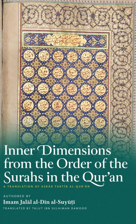 Produktbild: Inner Dimensions from the Order of the Surahs in the Qur'an (HB)