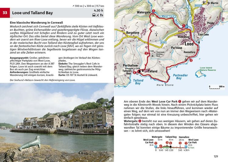 Produktbild: ROTHER Wanderf&uuml;hrer Cornwall - Devon