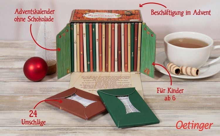 Produktbild: Pettersson und Findus feiern Weihnachten. Adventskalender