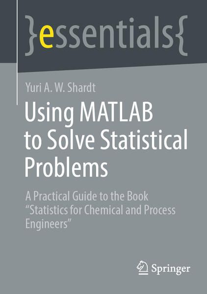 Produktbild: Using MATLAB to Solve Statistical Problems