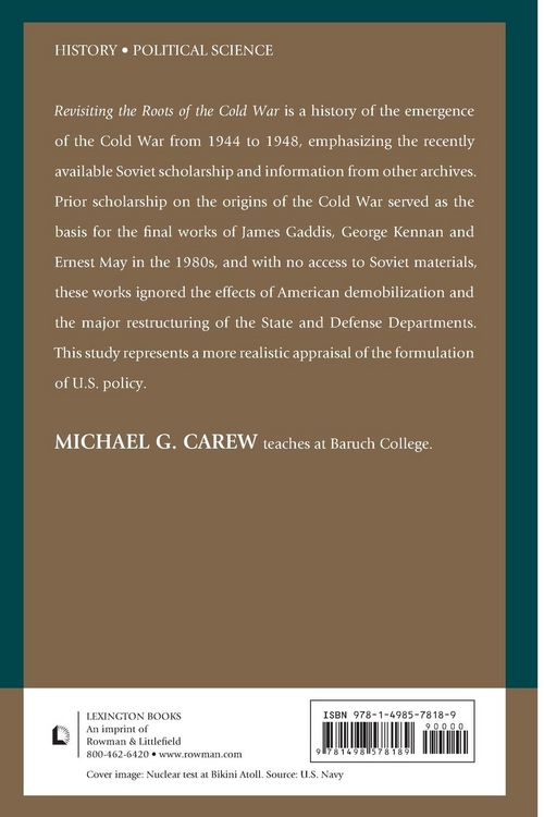 Produktbild: Revisiting the Roots of the Cold War
