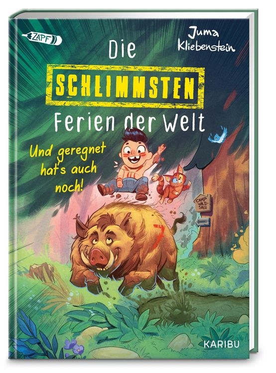 Produktbild: Die schlimmsten Ferien der Welt (Band 1) &ndash; Und geregnet hat's auch noch!