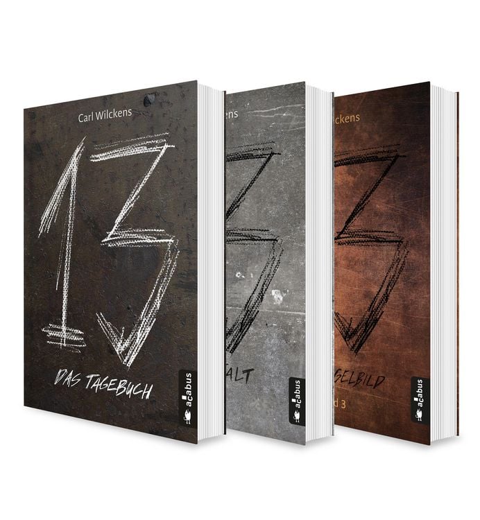Produktbild: Dreizehn Band 1-3: Das Tagebuch / Die Anstalt / Das Spiegelbild