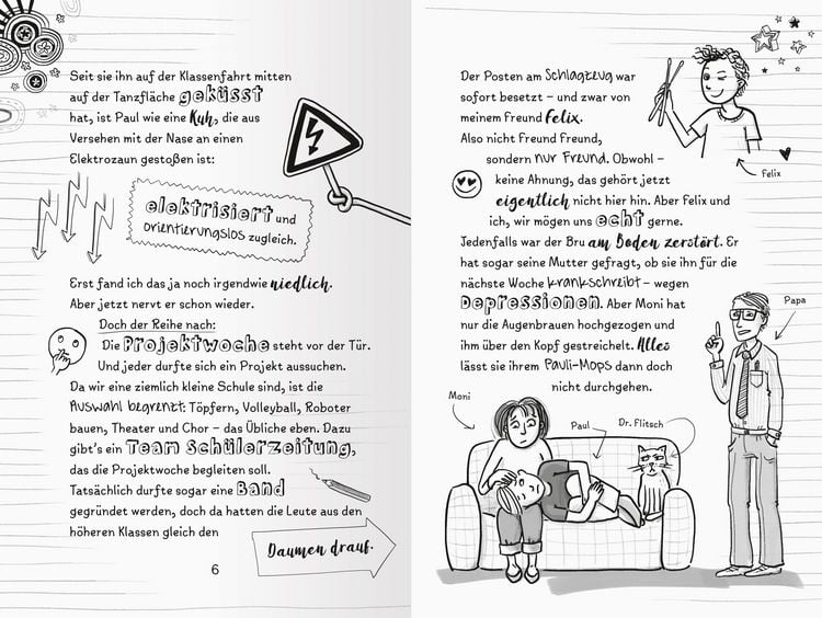Produktbild: Das ungeheimste Tagebuch der Welt! Band 4: Wie mein bl&ouml;der Bruder die Hauptrolle in meinem Theaterst&uuml;ck spielte ...