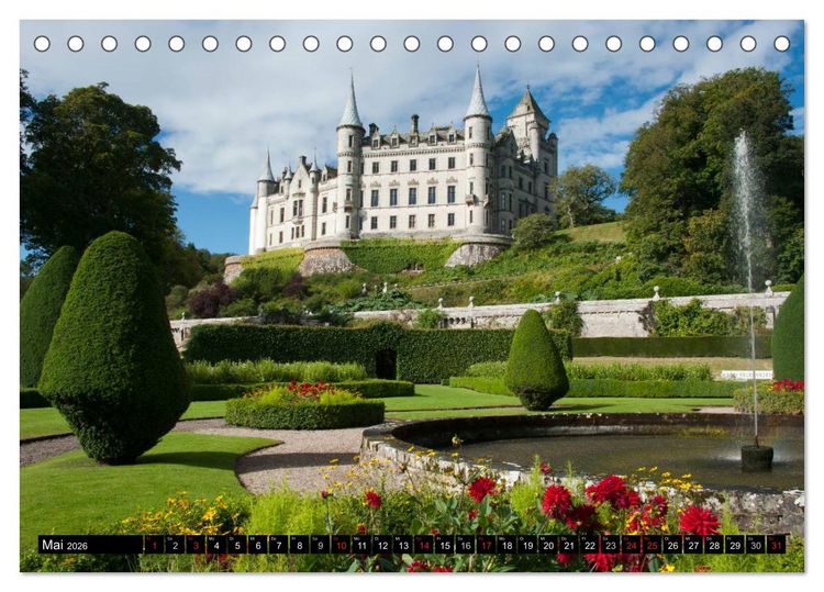 Produktbild: Schottland (Tischkalender 2026 DIN A5 quer), CALVENDO Monatskalender