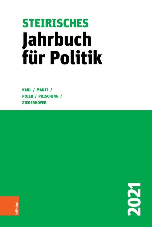 Produktbild: Steirisches Jahrbuch f&uuml;r Politik 2021