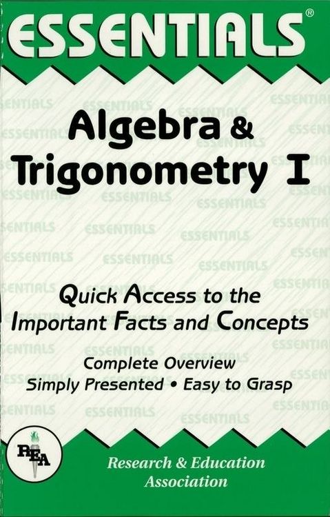Produktbild: Algebra & Trigonometry I Essentials