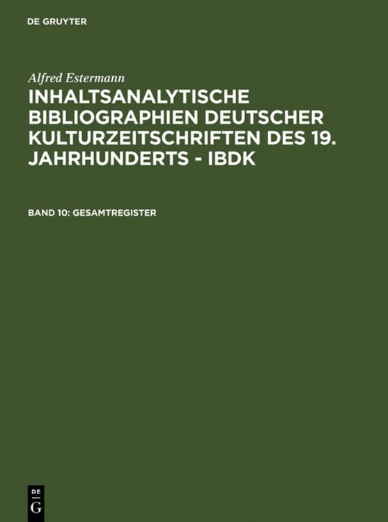 Produktbild: Gesamtregister