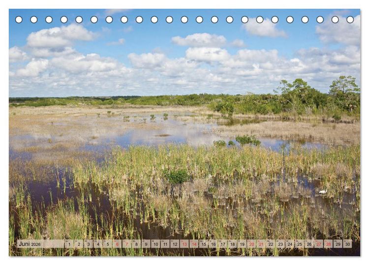 Produktbild: GEOclick calendar: Florida (Tischkalender 2026 DIN A5 quer), CALVENDO Monatskalender