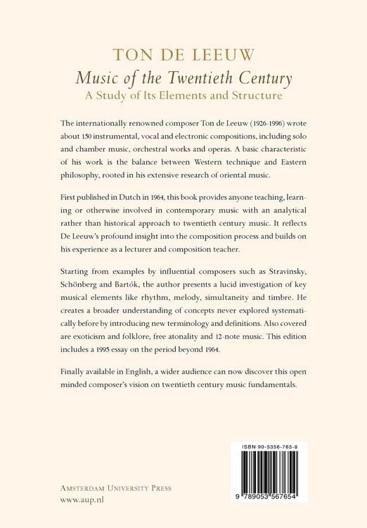 Produktbild: Music of the Twentieth Century
