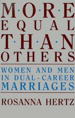 Produktbild: Hertz, R: More Equal Than Others (Paper)