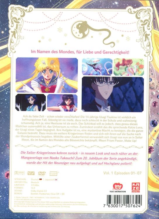 Produktbild: Sailor Moon Crystal - Vol. 1 [2 DVDs]