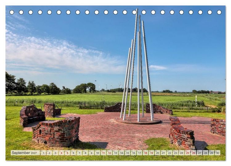 Produktbild: K&uuml;stenzauber Butjadingen (Tischkalender 2027 DIN A5 quer), CALVENDO Monatskalender