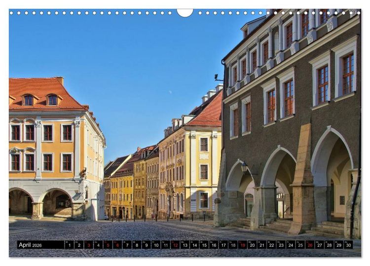 Produktbild: G&ouml;rlitz - Die Perle Niederschlesiens (Wandkalender 2026 DIN A3 quer), CALVENDO Monatskalender