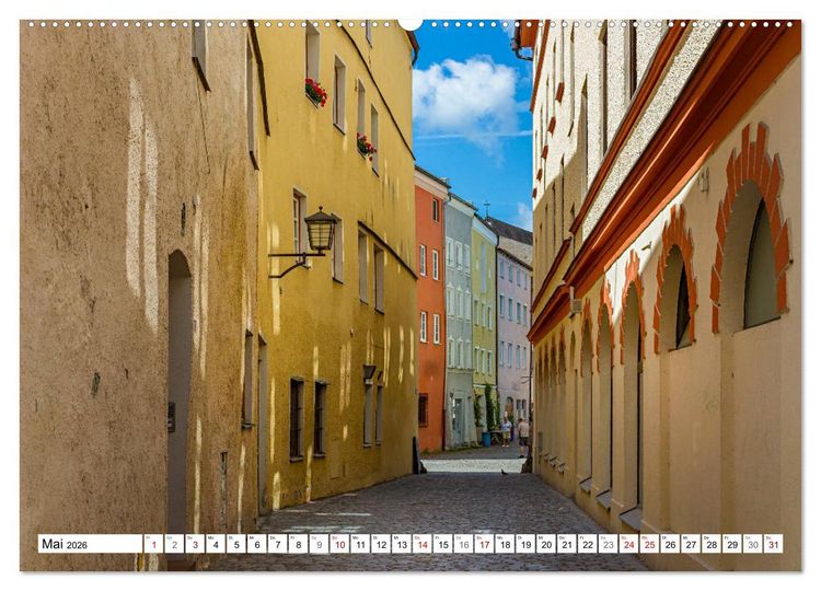 Produktbild: Wasserburg am Inn (hochwertiger Premium Wandkalender 2026 DIN A2 quer), Kunstdruck in Hochglanz