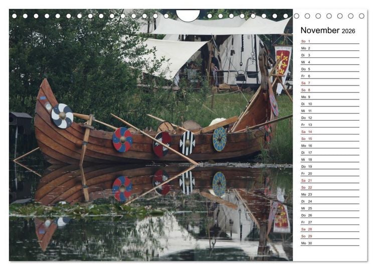 Produktbild: Mittelalter - Leben (Wandkalender 2026 DIN A4 quer), CALVENDO Monatskalender