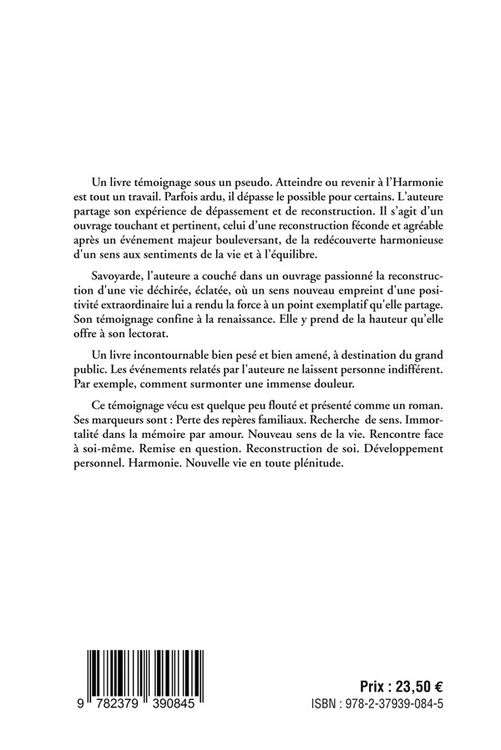 Produktbild: Renaitre a harmonie reconstruir