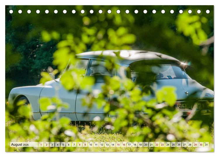 Produktbild: Citro&euml;n D Model &ndash; M&auml;rchenhafte D&eacute;esse (Tischkalender 2026 DIN A5 quer), CALVENDO Monatskalender