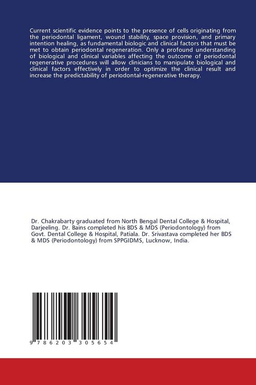 Produktbild: Biologic Concept of Periodontal Wound Healing