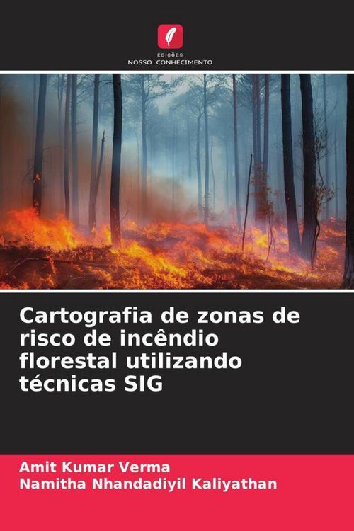 Produktbild: Cartografia de zonas de risco de inc&ecirc;ndio florestal utilizando t&eacute;cnicas SIG