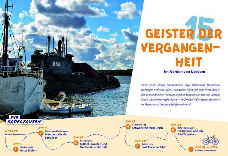 Produktbild: DUMONT Radelzeit an der Ostsee in Mecklenburg-Vorpommern