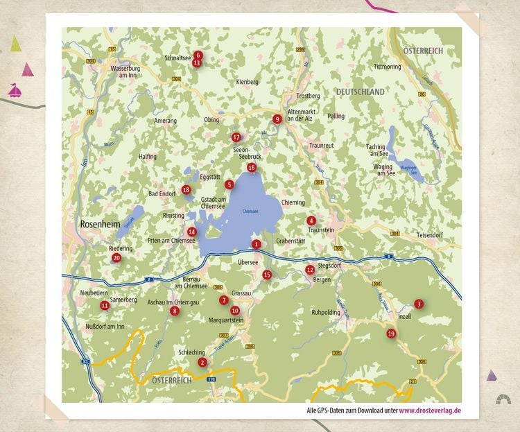 Produktbild: Chiemgau. Wanderungen f&uuml;r die Seele