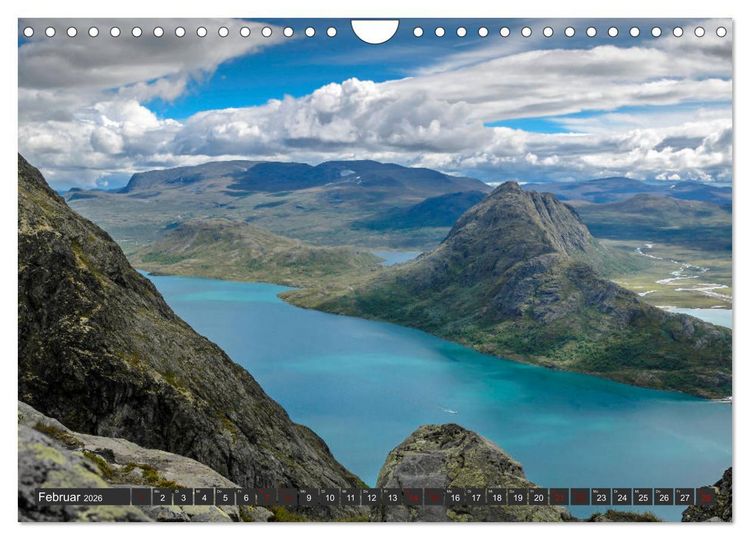 Produktbild: Norwegen, Oppland (Wandkalender 2026 DIN A4 quer), CALVENDO Monatskalender