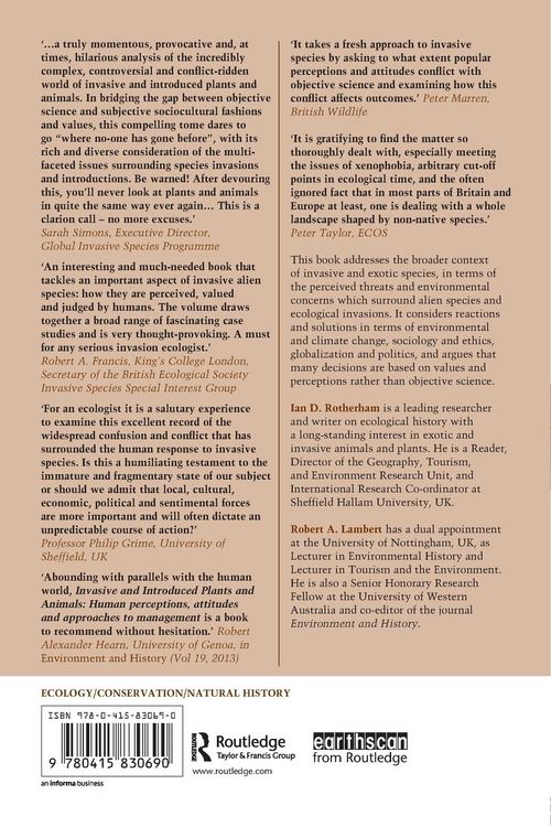 Produktbild: Invasive and Introduced Plants and Animals