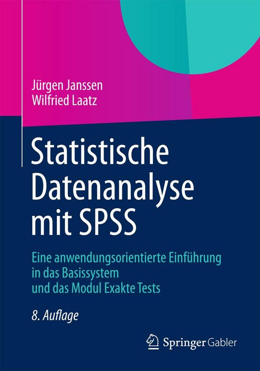 Produktbild: Statistische Datenanalyse mit SPSS