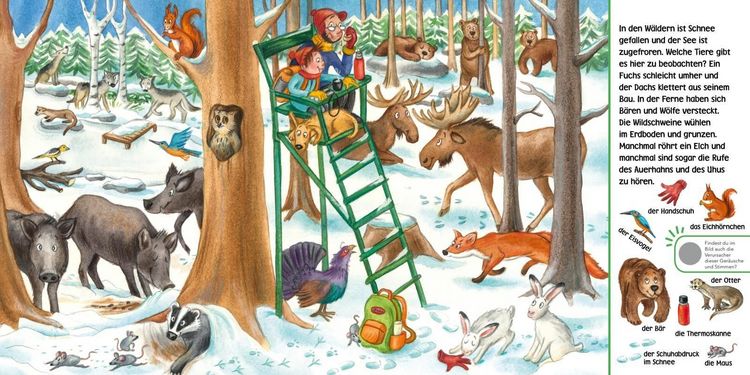 Produktbild: H&ouml;r mal (Soundbuch): Wimmelbuch: Weihnachten