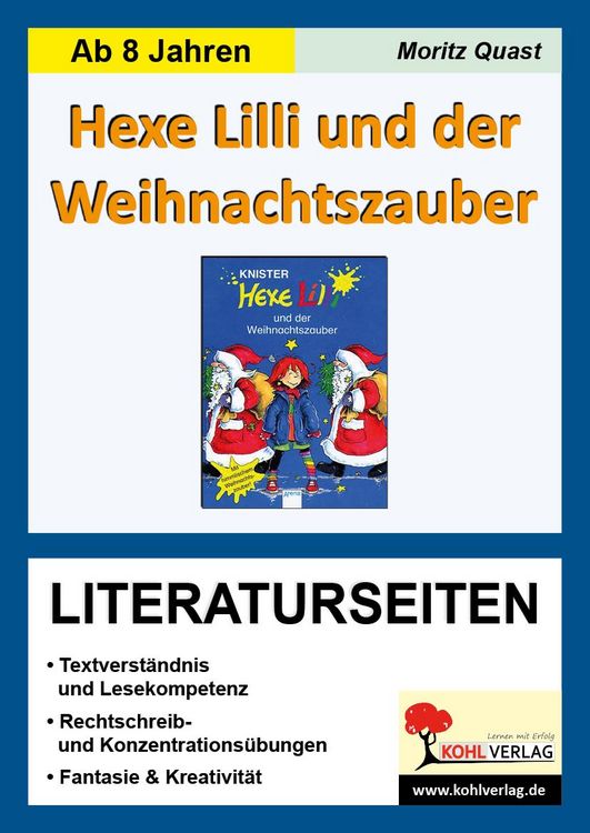 Produktbild: Hexe Lilli und der Weihnachtszauber - Literaturseiten