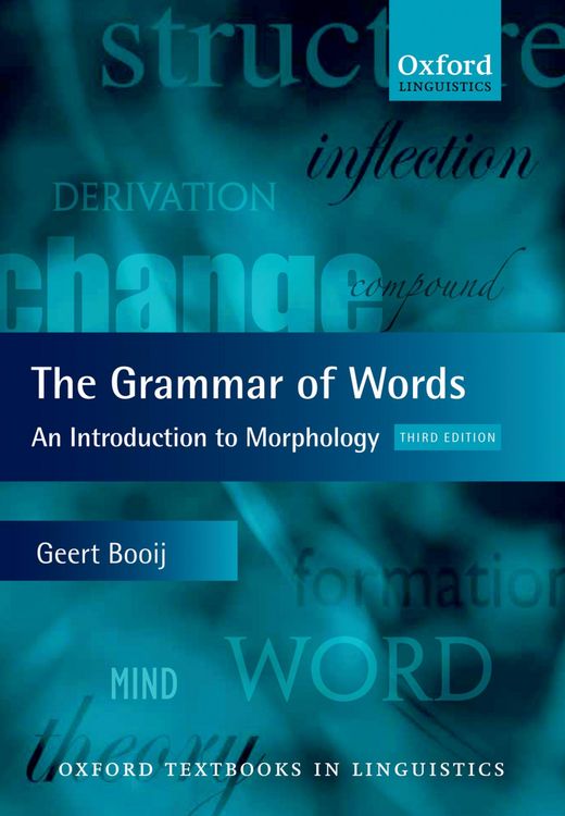 Produktbild: The Grammar of Words
