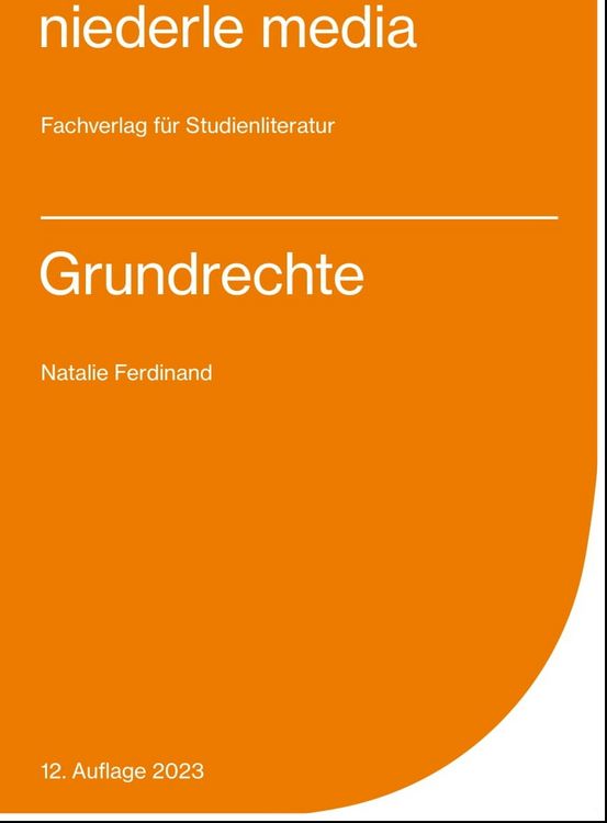 Produktbild: Grundrechte - Karteikarten - 2023