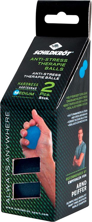 Produktbild: Schildkr&ouml;t 960118 - Anti-Stress Therapie B&auml;lle, 48mm, 2er Set
