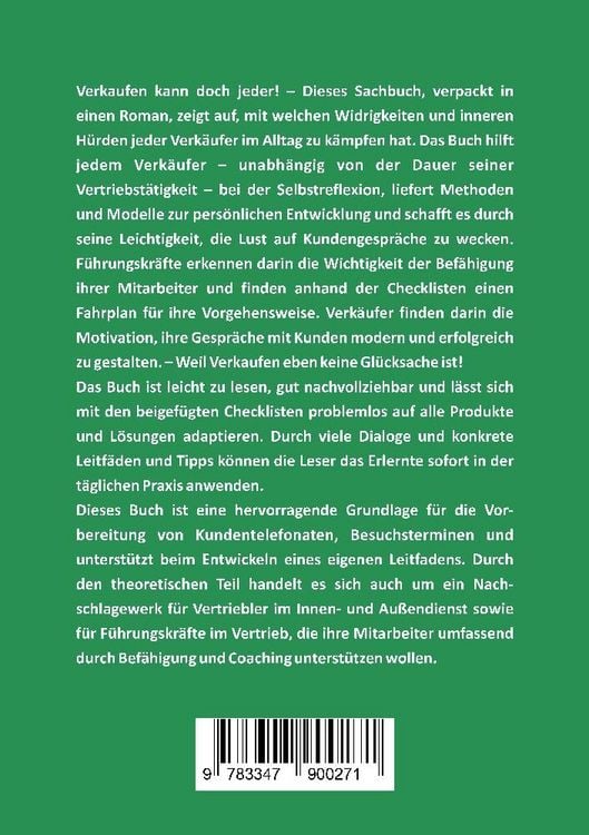 Produktbild: Weil Vertrieb keine Gl&uuml;ckssache ist