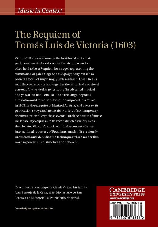 Produktbild: The Requiem of Tom&aacute;s Luis de Victoria (1603)